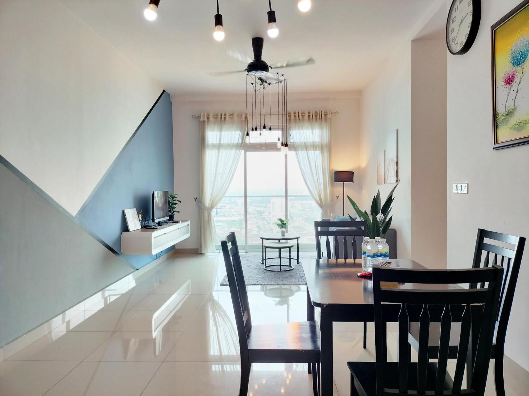 Delight Homestay Twin Galaxy Johor Bahru Eksteriør billede